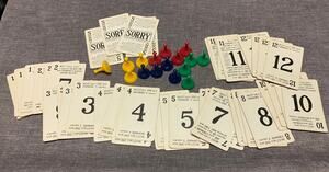 1950s Vintage "Sorry" Board Game Replacement Parts - See Photos for Parts